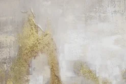 Handgemaltes Gemälde 'Goldene Flügel' 80x80cm | inkl. Echtheitszertifikat