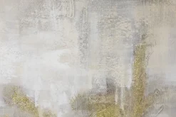Handgemaltes Gemälde 'Goldene Flügel' 80x80cm | inkl. Echtheitszertifikat