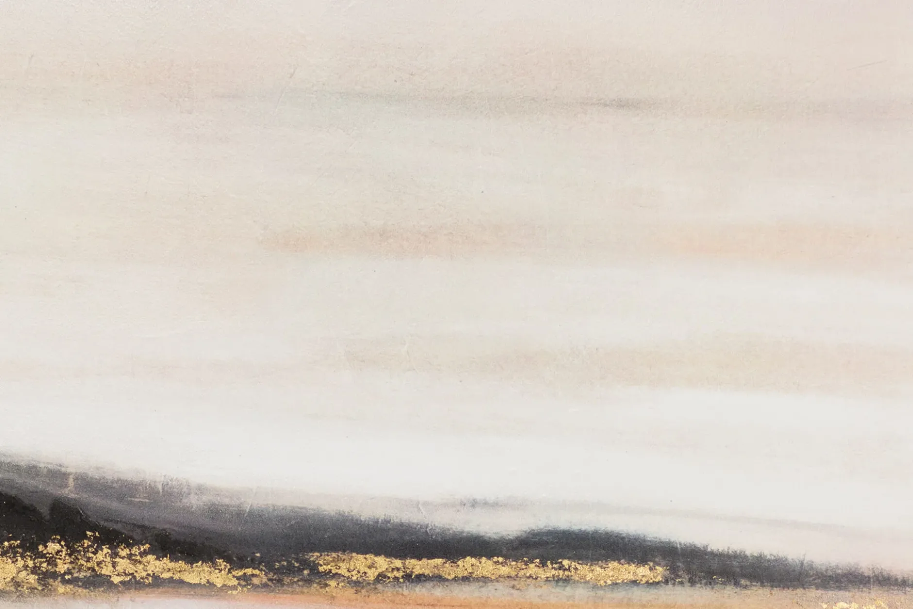 Handgemaltes Gemälde 'Goldene Steppe' 100x75cm | inkl. Echtheitszertifikat