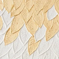 Handgemaltes Gemälde 'Golden Leaf Waltz' 60x90cm | inkl. Echtheitszertifikat