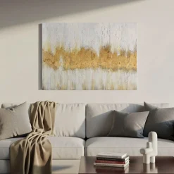 Handgemaltes Gemälde 'Golden Sleep' 90x60cm | inkl. Echtheitszertifikat