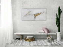 Handgemaltes Gemälde 'Gold Layer' 100x50cm | inkl. Echtheitszertifikat