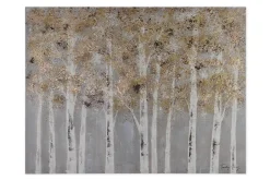 Handgemaltes Gemälde 'Gold of Birches' 100x75cm | inkl. Echtheitszertifikat