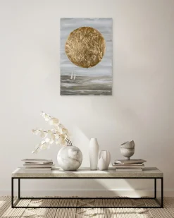 Handgemaltes Gemälde 'Gold of the Dawn' 60x90cm | inkl. Echtheitszertifikat