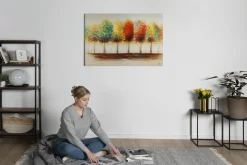 Handgemaltes Gemälde 'Gradient' 120x80cm | inkl. Echtheitszertifikat
