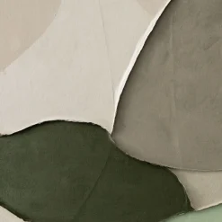 Handgemaltes Gemälde 'Grünes Mosaik' | Echtheitszertifikat inklusive