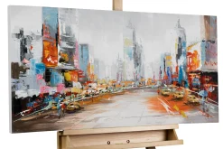 Handgemaltes Gemälde 'Großstadtfieber' 100x50cm | inkl. Echtheitszertifikat