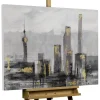 Handgemaltes Gemälde 'Großstadtliebe' 100x70cm | inkl. Echtheitszertifikat