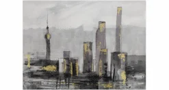 Handgemaltes Gemälde 'Großstadtliebe' 100x70cm | inkl. Echtheitszertifikat