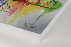 Handgemaltes Gemälde 'Hamburg, meine Perle' 120x60cm | inkl. Echtheitszertifikat