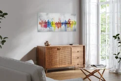 Handgemaltes Gemälde 'Hamburg, meine Perle' 120x60cm | inkl. Echtheitszertifikat