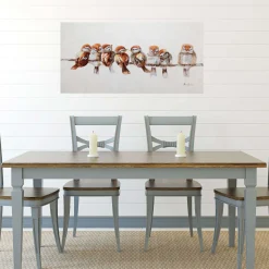 Handgemaltes Gemälde 'Happy Family Reunion' 120x60cm | inkl. Echtheitszertifikat