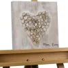 Handgemaltes Gemälde 'Heart-warming' 30x30cm | inkl. Echtheitszertifikat