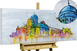 Handgemaltes Gemälde 'Helsinki Cathedral' 120x60cm | inkl. Echtheitszertifikat