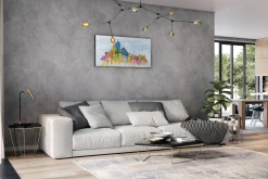 Handgemaltes Gemälde 'Helsinki Cathedral' 120x60cm | inkl. Echtheitszertifikat
