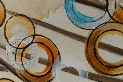 Handgemaltes Gemälde 'Herbstblues' 140x70cm | inkl. Echtheitszertifikat