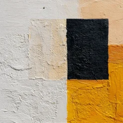 Handgemaltes Gemälde 'Herbstblock-Abstraktion 1' | Echtheitszertifikat inklusive