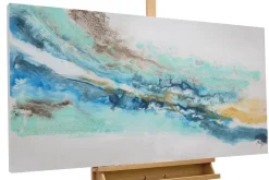Handgemaltes Gemälde 'Himmelsdiagonale' 120x60cm | inkl. Echtheitszertifikat