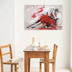 Handgemaltes Gemälde 'Hingebungsvoll' 90x60cm | inkl. Echtheitszertifikat