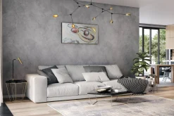 Handgemaltes Gemälde 'Hovering Spheres' 120x60cm | inkl. Echtheitszertifikat