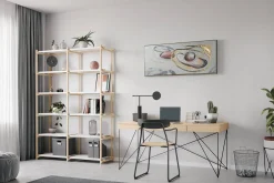 Handgemaltes Gemälde 'Hovering Spheres' 120x60cm | inkl. Echtheitszertifikat