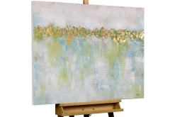 Handgemaltes Gemälde 'Idyllic Waterlilies' 100x75cm | inkl. Echtheitszertifikat