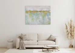 Handgemaltes Gemälde 'Idyllic Waterlilies' 100x75cm | inkl. Echtheitszertifikat