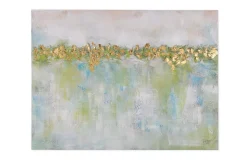 Handgemaltes Gemälde 'Idyllic Waterlilies' 100x75cm | inkl. Echtheitszertifikat