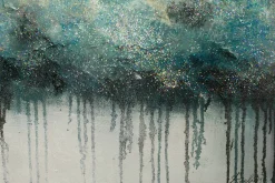 Handgemaltes Gemälde 'Impermeable Forest' 100x75cm | inkl. Echtheitszertifikat