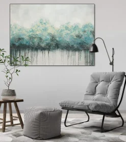 Handgemaltes Gemälde 'Impermeable Forest' 100x75cm | inkl. Echtheitszertifikat