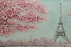 Handgemaltes Gemälde 'In der Stadt der Liebe' 100x70cm | inkl. Echtheitszertifikat