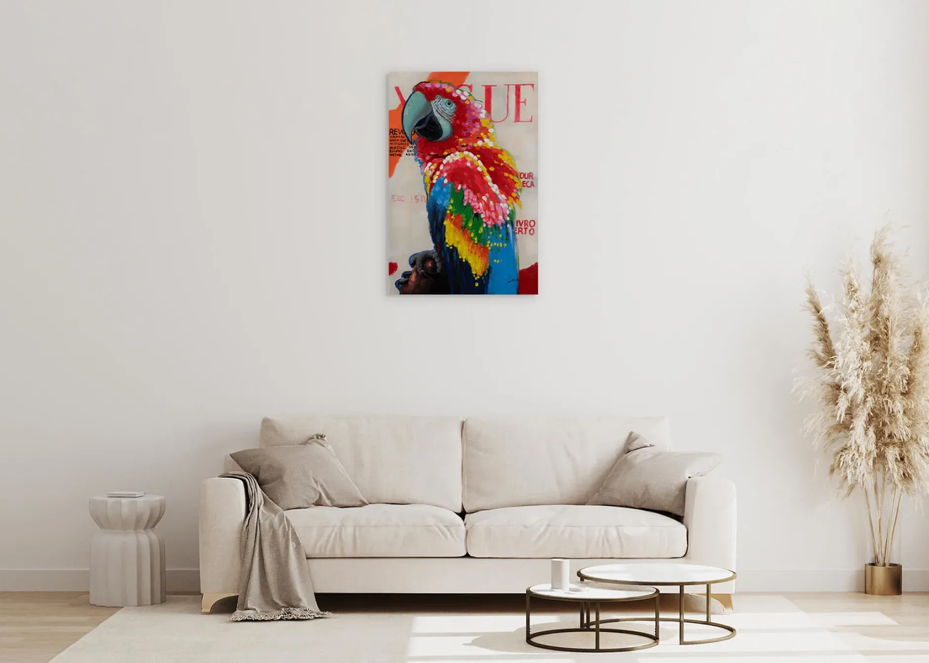 Handgemaltes Gemälde 'In the Limelight' 60x90cm | inkl. Echtheitszertifikat