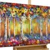 Handgemaltes Gemälde 'Jahreszeitenwandel' 120x60cm | inkl. Echtheitszertifikat