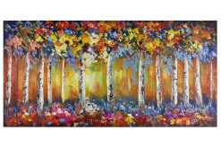 Handgemaltes Gemälde 'Jahreszeitenwandel' 120x60cm | inkl. Echtheitszertifikat
