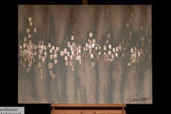 Handgemaltes Gemälde 'Kühle Entspannung' 100x75cm | inkl. Echtheitszertifikat