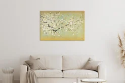 Handgemaltes Gemälde 'Kirschblüten' 120x80cm | inkl. Echtheitszertifikat