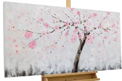 Handgemaltes Gemälde 'Kirschblütentraum' 120x60cm | inkl. Echtheitszertifikat
