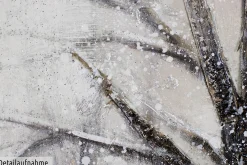 Handgemaltes Gemälde 'Kiss in the Snow' 100x75cm | inkl. Echtheitszertifikat