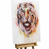 Handgemaltes Gemälde 'Königstiger' 75x100cm | inkl. Echtheitszertifikat
