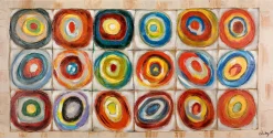 Handgemaltes Gemälde 'Kostbarkeiten' 120x60cm | inkl. Echtheitszertifikat