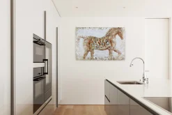 Handgemaltes Gemälde 'Kraftvoller Gigant' 120x80cm | inkl. Echtheitszertifikat