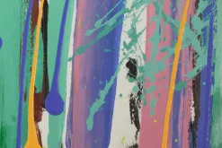 Handgemaltes Gemälde 'Kunterbunte Ära' 150x50cm | inkl. Echtheitszertifikat