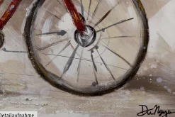 Handgemaltes Gemälde 'La belle Vie' 100x75cm | inkl. Echtheitszertifikat