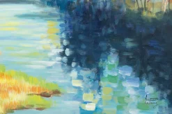 Handgemaltes Gemälde 'Letzte Sommertage' 90x60cm | inkl. Echtheitszertifikat
