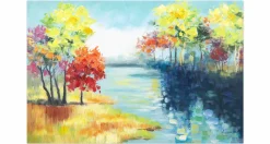 Handgemaltes Gemälde 'Letzte Sommertage' 90x60cm | inkl. Echtheitszertifikat