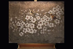Handgemaltes Gemälde 'Leuchtender Sommer' 80x60cm | inkl. Echtheitszertifikat