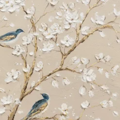 Handgemaltes Gemälde 'Lied der Blüte' | Echtheitszertifikat inklusive