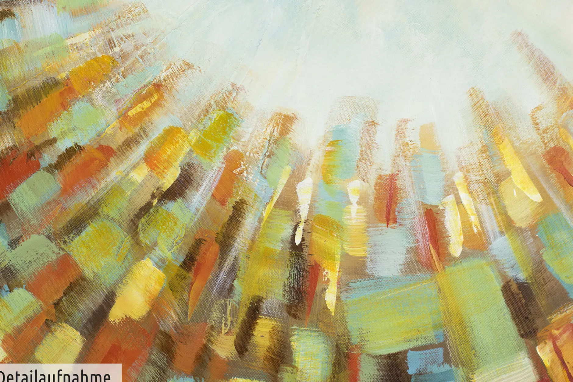 Handgemaltes Gemälde 'Light from Above' 120x80cm | inkl. Echtheitszertifikat