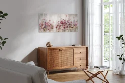 Handgemaltes Gemälde 'Lilac Reverie' 120x60cm | inkl. Echtheitszertifikat