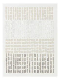 Handgemaltes Gemälde 'Linear Calm' 75x100cm | inkl. Echtheitszertifikat